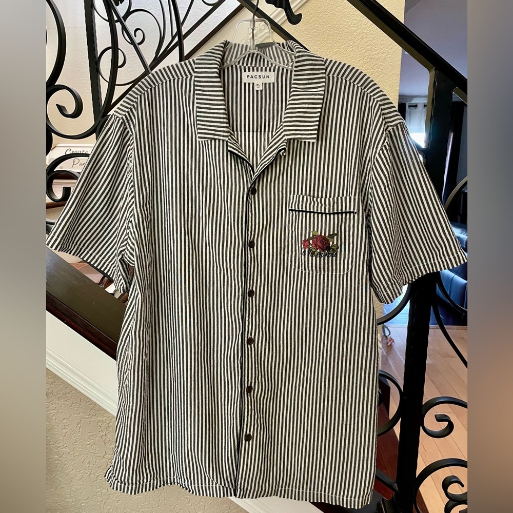 PACSUN Bowling Shirt